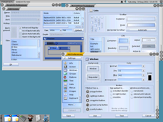 MorphOS 3.1 custom UI