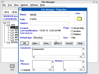 OS/2 1.2 Extended Attributes