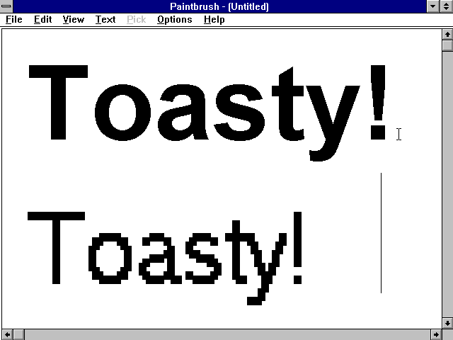 Windows 3.1 TrueType Fonts