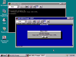 Windows 95 MS-DOS